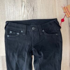 True Religion Super Skinny Black Jeans